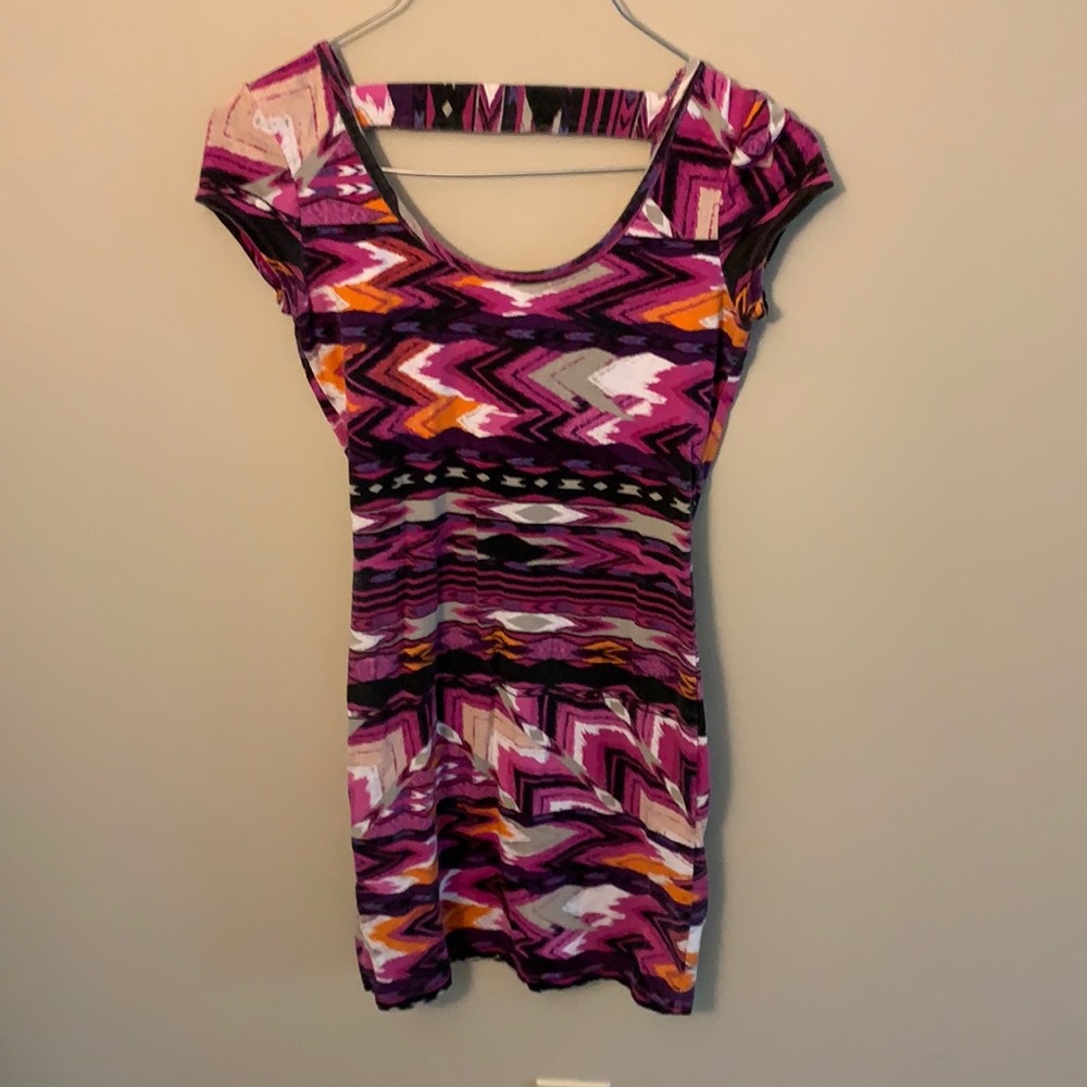 Charlotte Russe multicolored dress. Size small.